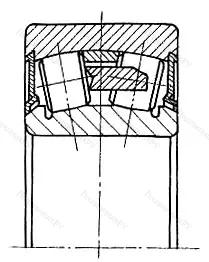 Модификация подшипника 513705НЮ размер 25x62x26 от производителя  ГПЗ-5