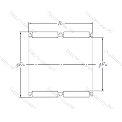 Подшипник игольчатый радиальный 23231282573