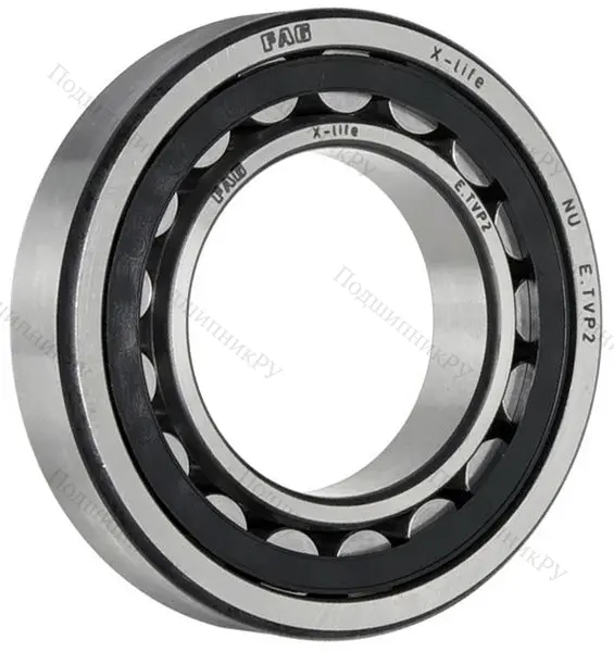 Роликовый цилиндрический подшипник NU 307 E XL TVP 2