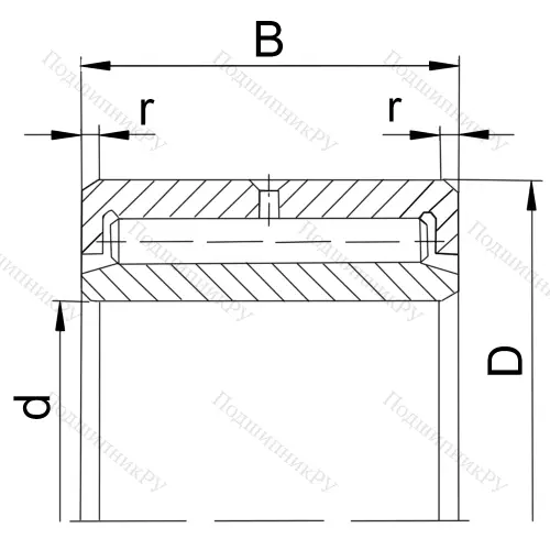 Подшипник 4074904 (NAV 4904) в Чебоксарах