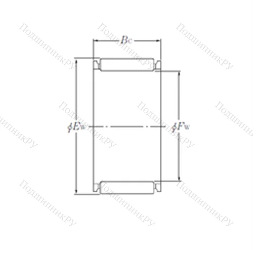 Подшипник игольчатый радиальный K 14?17?10 от производителя  NTN Подшипник игольчатый радиальный K 14?17?10 от производителя  NTN