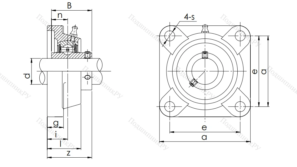 Подшипниковый узел UCF 210 Q в Чебоксарах