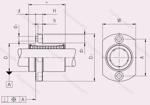 Подшипник LMH 10 UU в Чебоксарах