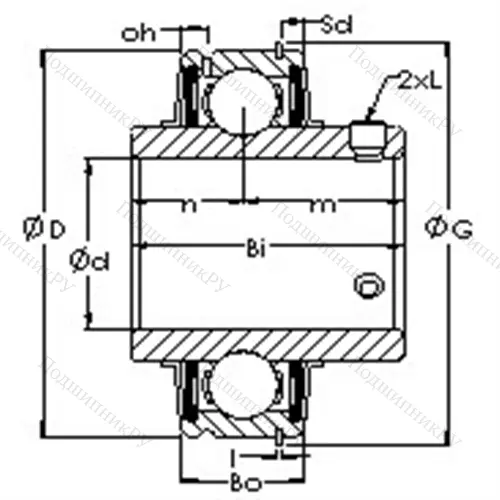 Подшипниковый узел ER 201 от производителя  AST Подшипниковый узел ER 201 от производителя  AST