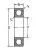 Шариковый однорядный подшипник 76-180303 (6303 2RSC 3) в Чебоксарах