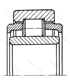 Модификация подшипника 6-2672832Р5У размер 160x200x24/30