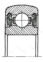 Подшипник  1580205 размер 25x52x16