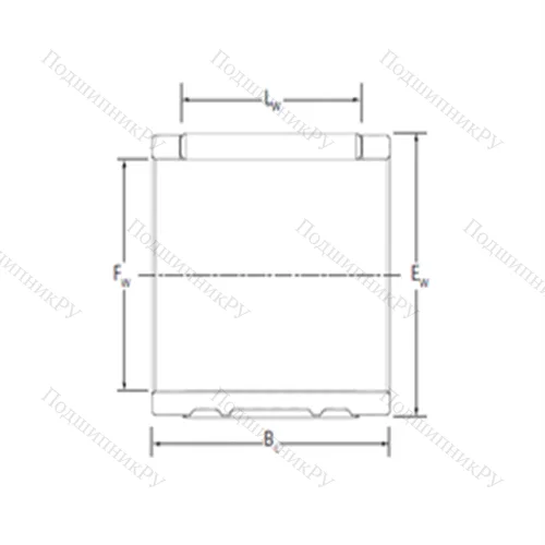 Подшипник игольчатый радиальный RE 152020CL 2