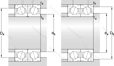 Подшипник 71907 CE/HCP 4AL