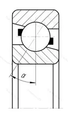 Подшипник  1036911 размер 55x80x13