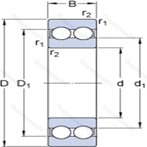 Двухрядные радиальные шарикоподшипники 4209 ATN 9 от производителя  SKF Двухрядные радиальные шарикоподшипники 4209 ATN 9 от производителя  SKF