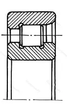 Подшипник NCF 2310V размер 50x110x40 от производителя  SKF