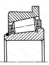 Подшипник  3067212 (33212R) размер 60x110x38