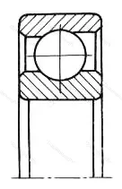 Модификация подшипника 7-710134 размер 170x260x42 от производителя  ГПЗ-23