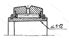 Модификация подшипника 324826ЮТС21 размер 130x160x32/43