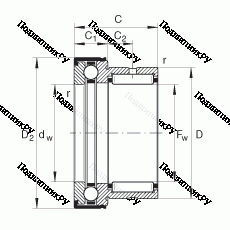Подшипник NKX 20-Z-XL в Чебоксарах