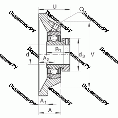 Подшипник PCJ 50-N в Чебоксарах